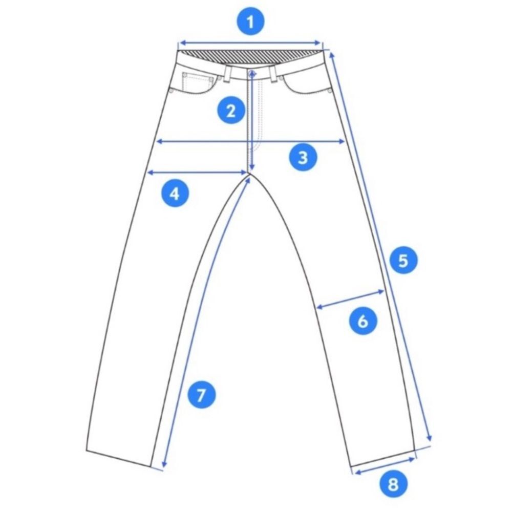 Measurement Guide - Jeans and Pants